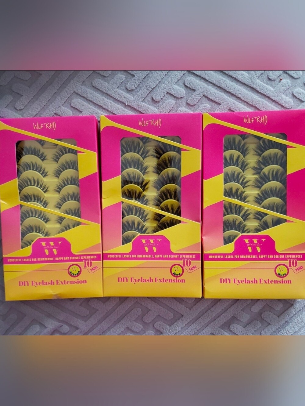 DIY Eyelash Extension - Black 3 Pack